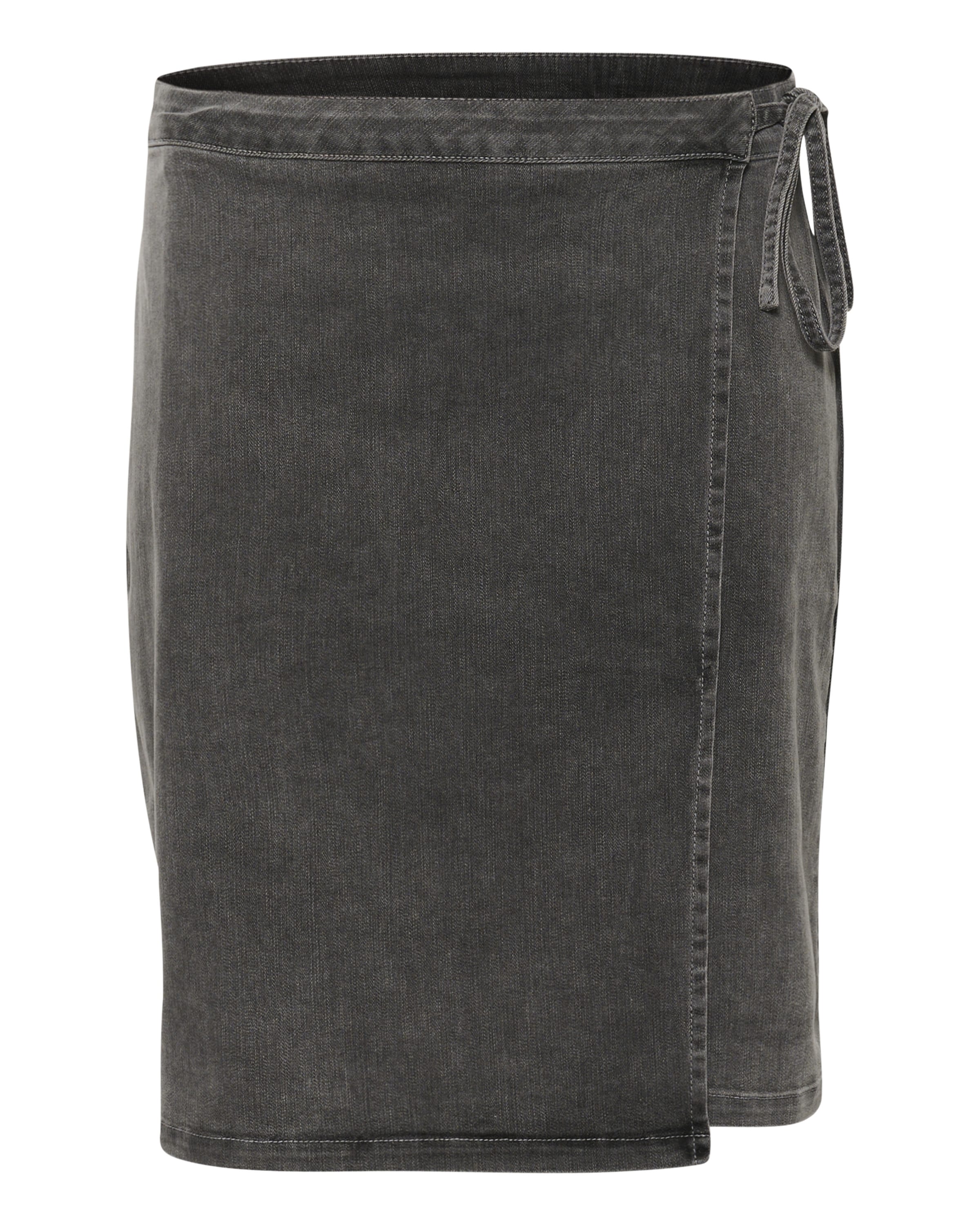 KAFFE CURVE Skirt in Grey: front