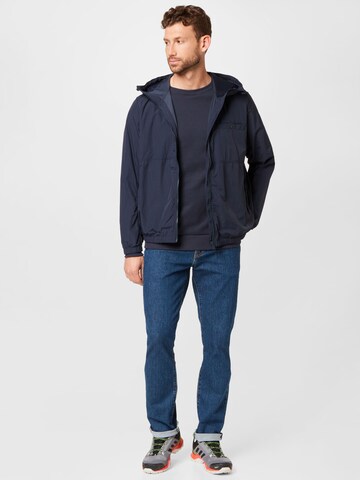 JACK WOLFSKIN Outdoorjacke in Blau