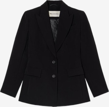 Trussardi - Blazer en negro: frente