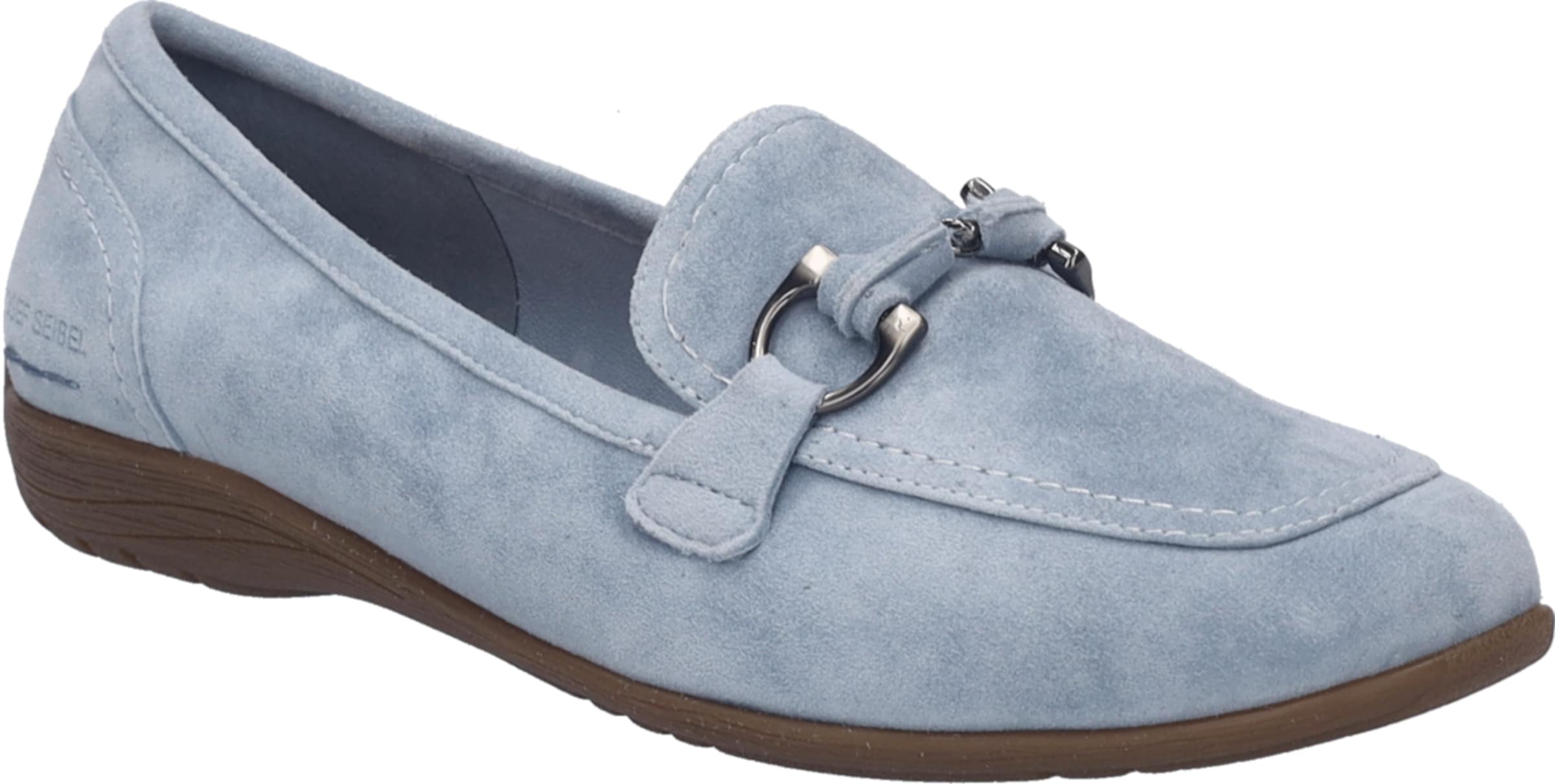 JOSEF SEIBEL Classic Flats in Blue: front