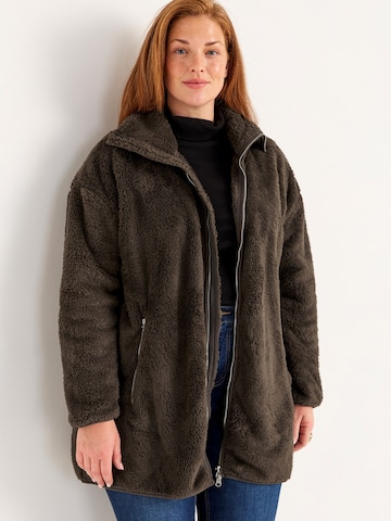 Veste en polaire Cellbes of Sweden en marron : devant