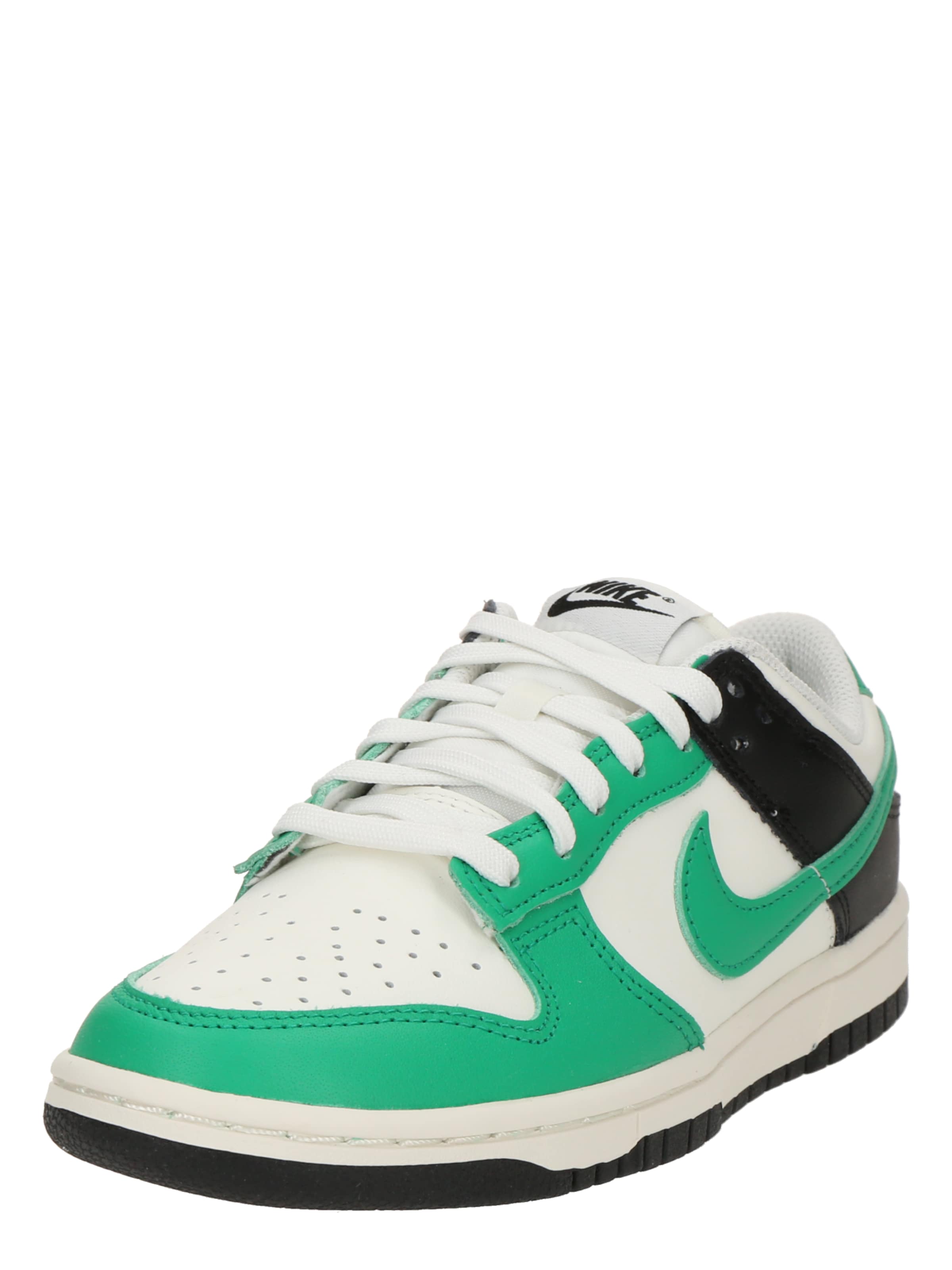 Nike Sportswear Låg sneaker 'DUNK' i kräm / gran / svart, Produktvy