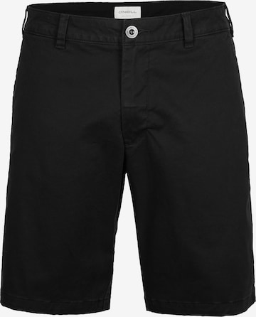 Regular Pantalon chino 'Friday Night' O'NEILL en noir : devant