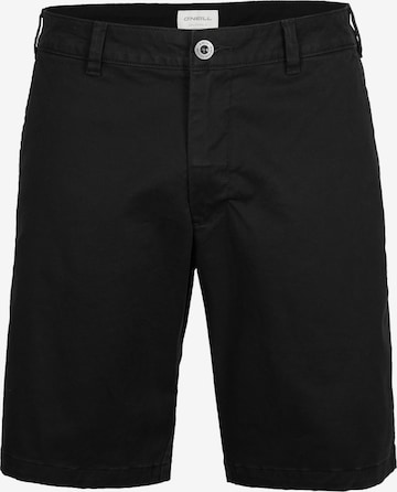 O'NEILL Chino kalhoty – černá: přední strana