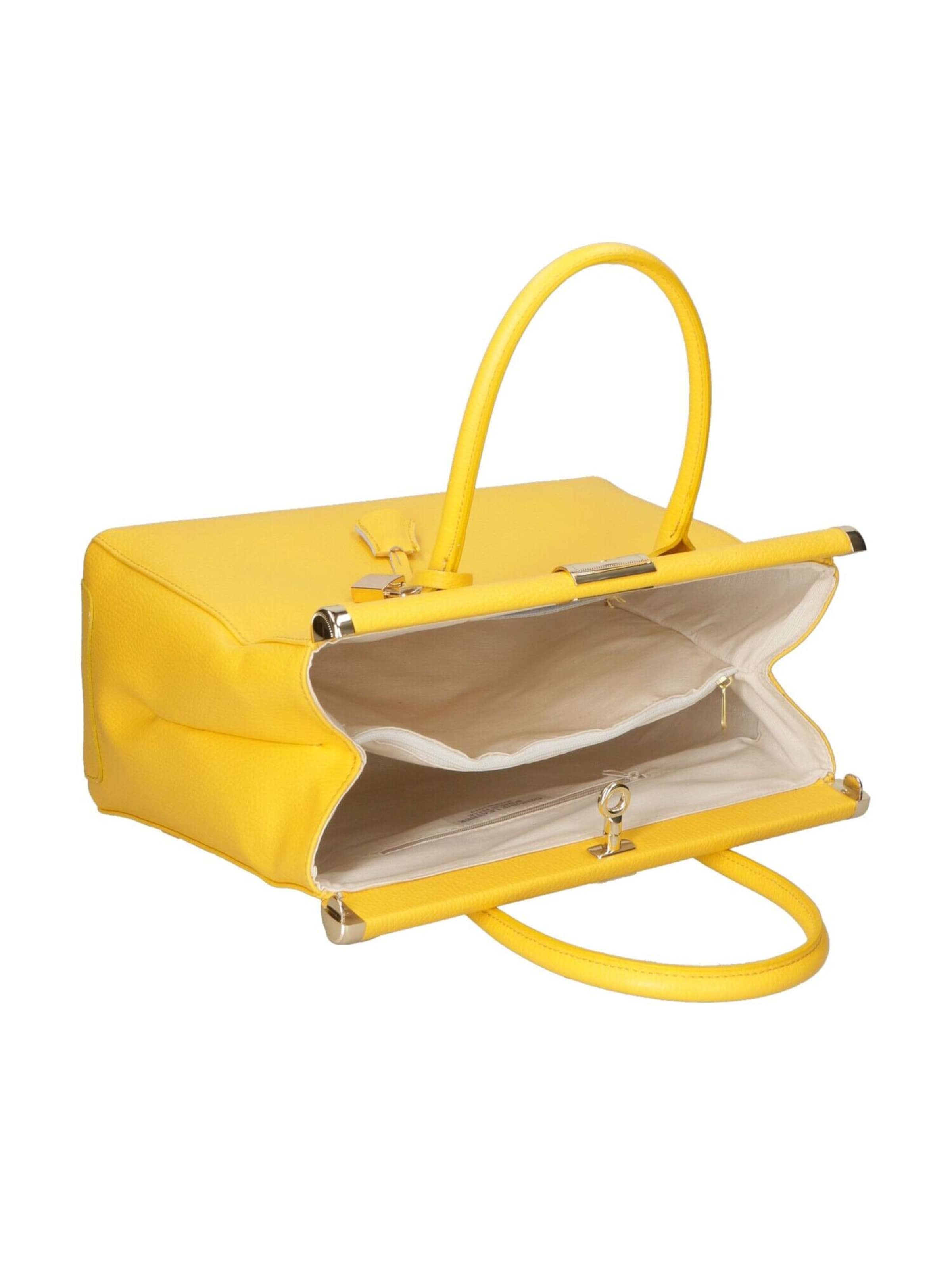 CHICCA BORSE Handtasche in Gelb