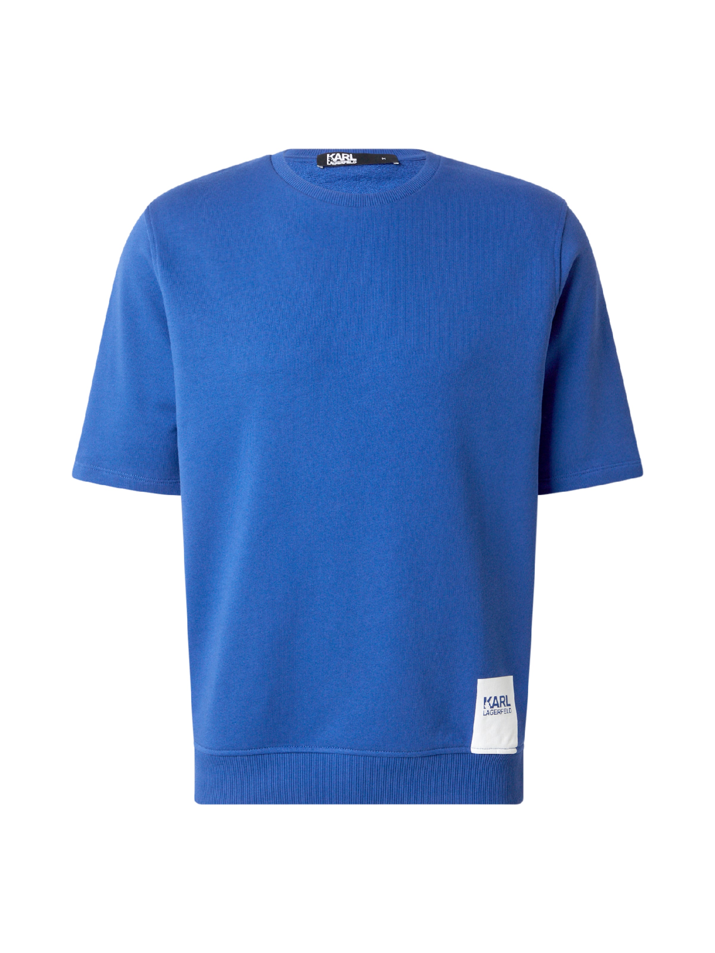 Karl Lagerfeld Bluzka sportowa w kolorze niebieski: przód