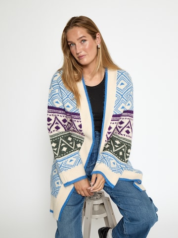 DESIRES Strickjacke 'Fija' in Blau