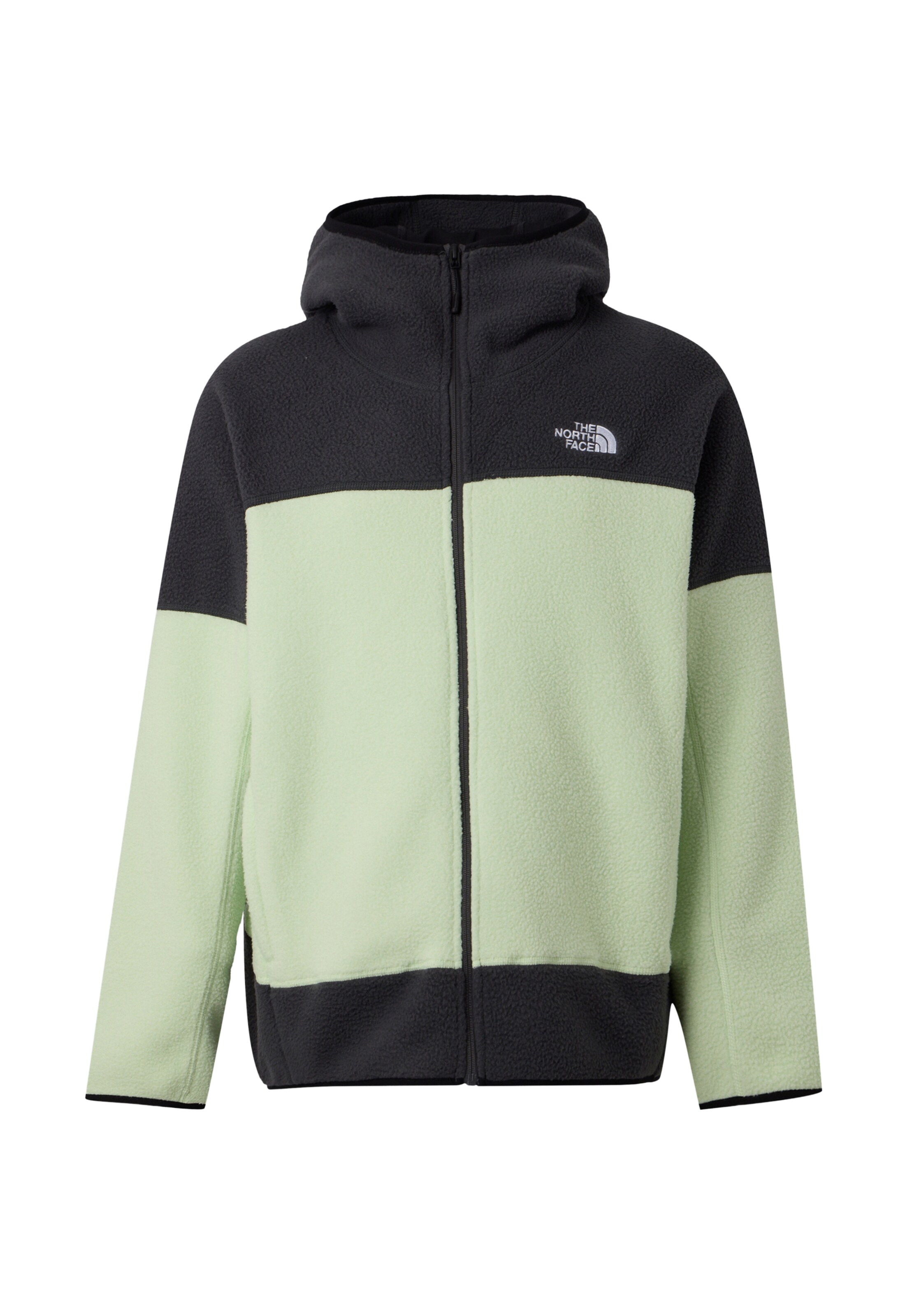 THE NORTH FACE Флисовая куртка 'NSE MASK' в Зеленый: спереди