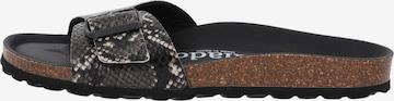 Palado - Zapatos abiertos 'Malta Vipera' en negro: frente