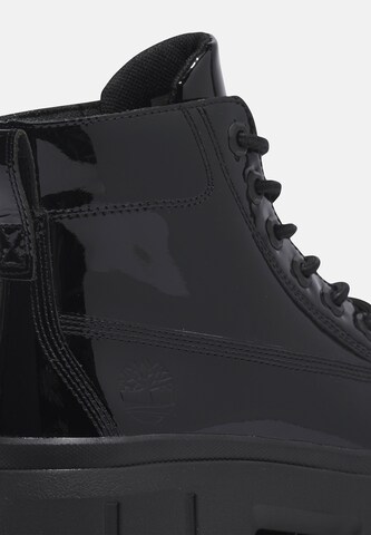 TIMBERLAND Schnürstiefelette in Schwarz