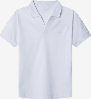 Hackett London Poloshirt in Weiß: Vorderseite