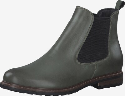 „Chelsea“ batai iš TAMARIS, spalva – tamsiai žalia / juoda, Prekių apžvalga