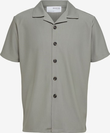 SELECTED HOMME Comfort fit Overhemd in Grijs: voorkant