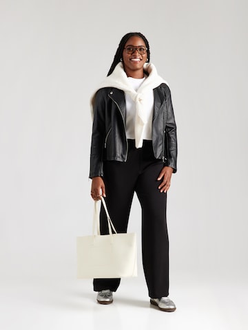 SAMOON Loose fit Trousers in Black