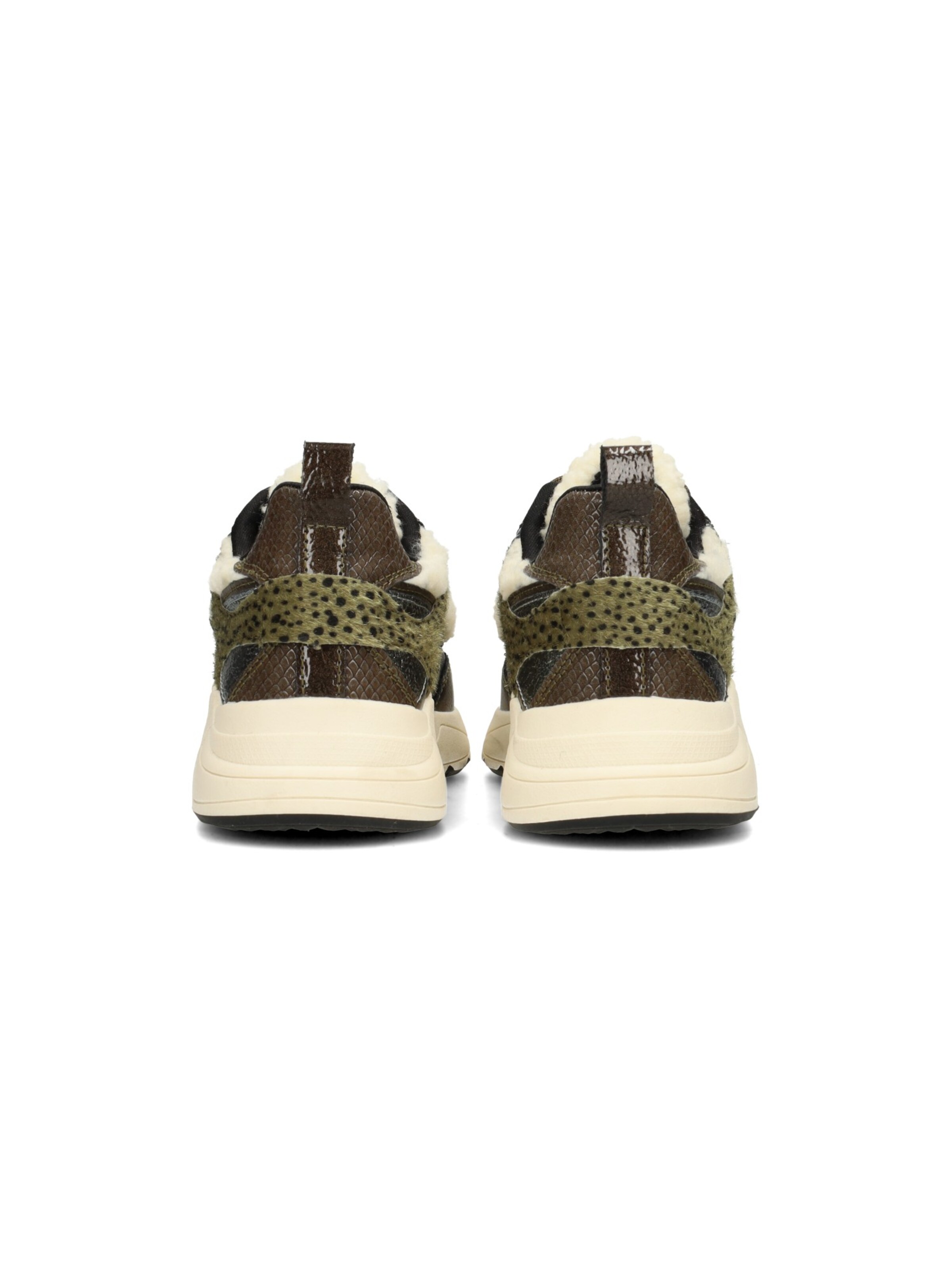 POSH by Poelman Sneakers laag 'CARO' in Groen