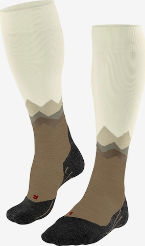 FALKE Sportsocken 'TK2 Explore Long' in Beige: Vorderseite