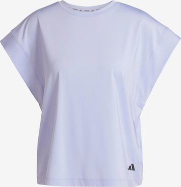 ADIDAS PERFORMANCE Toiminnallinen paita värissä lila: etupuoli