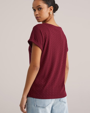 WE Fashion Tričko – červená