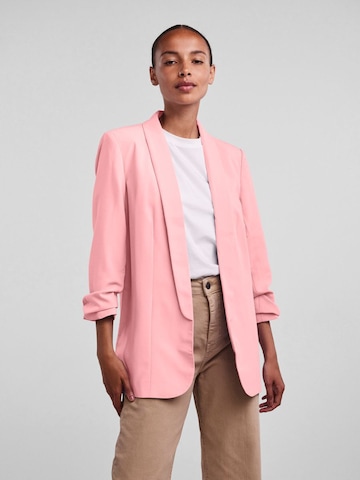 Blazer 'PCBOSELLA' PIECES en rose : devant