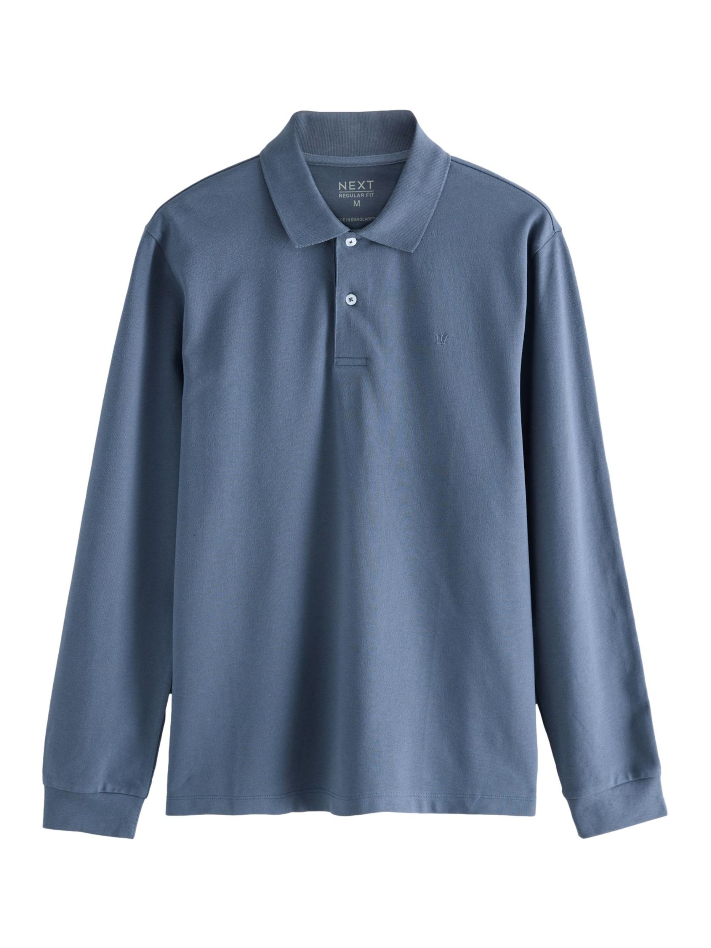 Tricou de la Next pe albastru: față