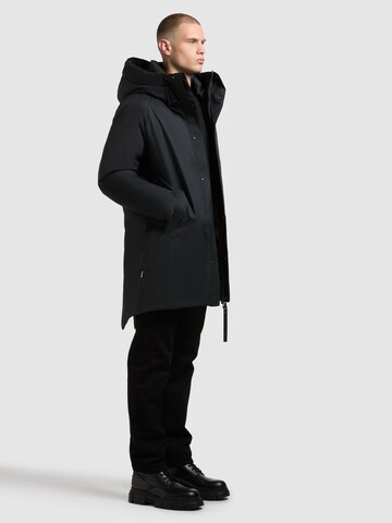 khujo Wintermantel 'Kenji' in Schwarz