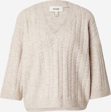 VERO MODA Sweater 'GEMMA' in Grey: front