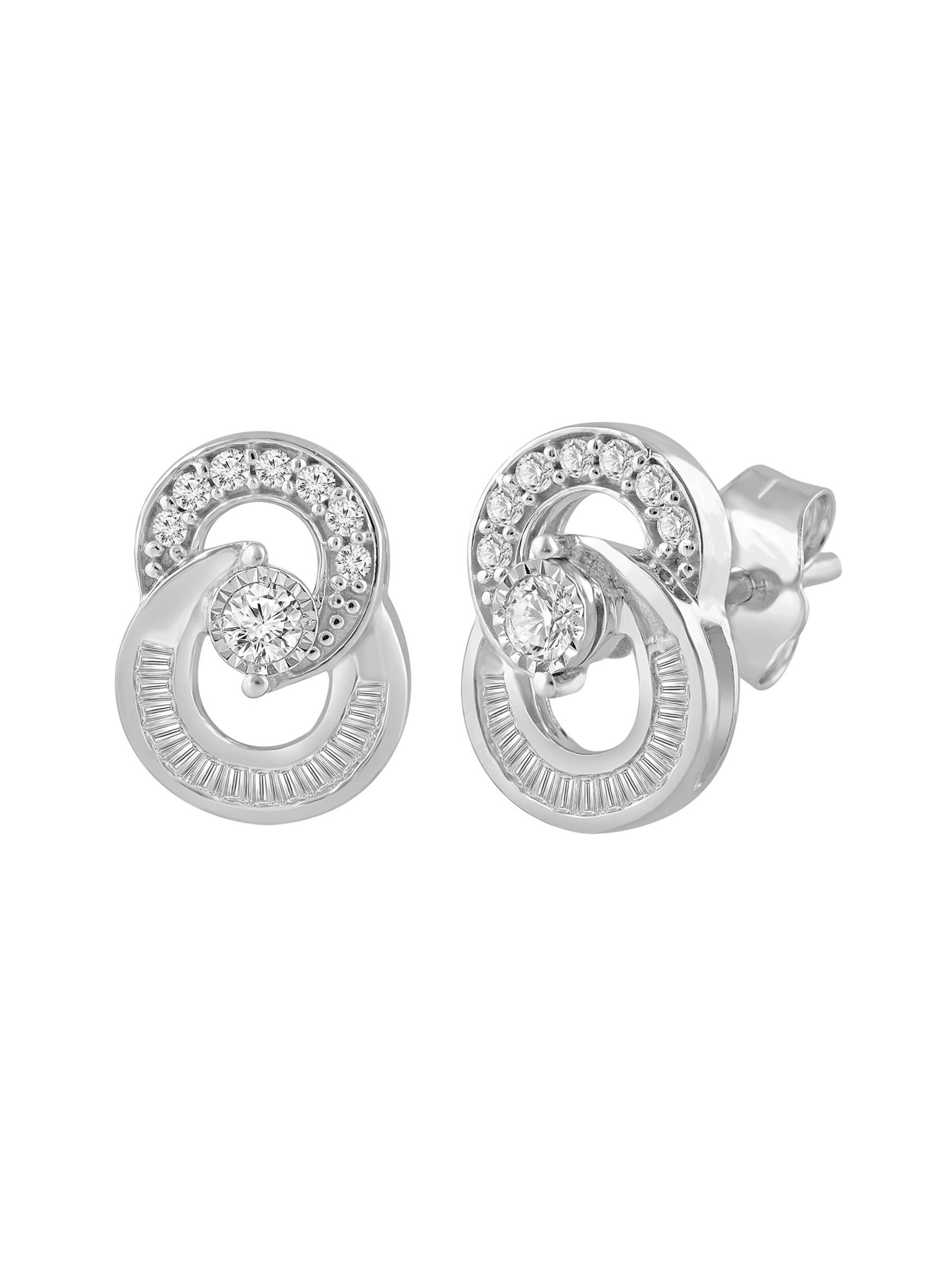 Diamant Exquis Earrings in Silver