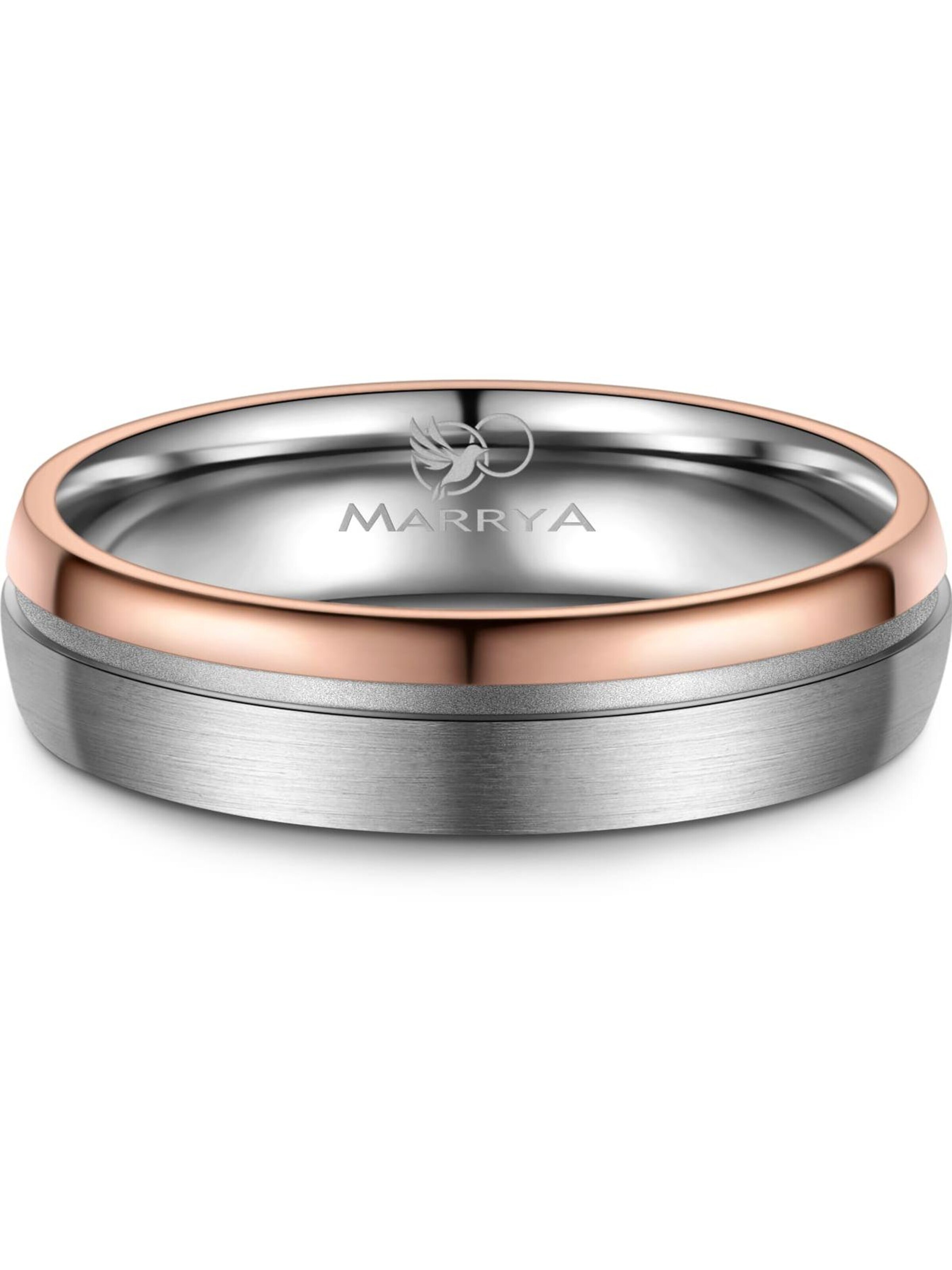 MARRYA Ring 'MARRYA TI-16 Ehering aus Titan' in Gold