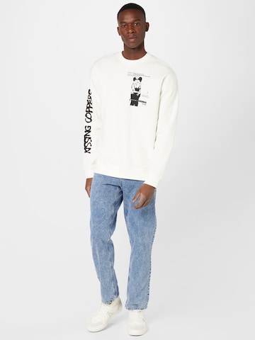 Sweat-shirt 'Banksy' Only & Sons en blanc