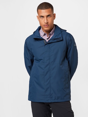 Veste outdoor Schöffel en bleu : devant