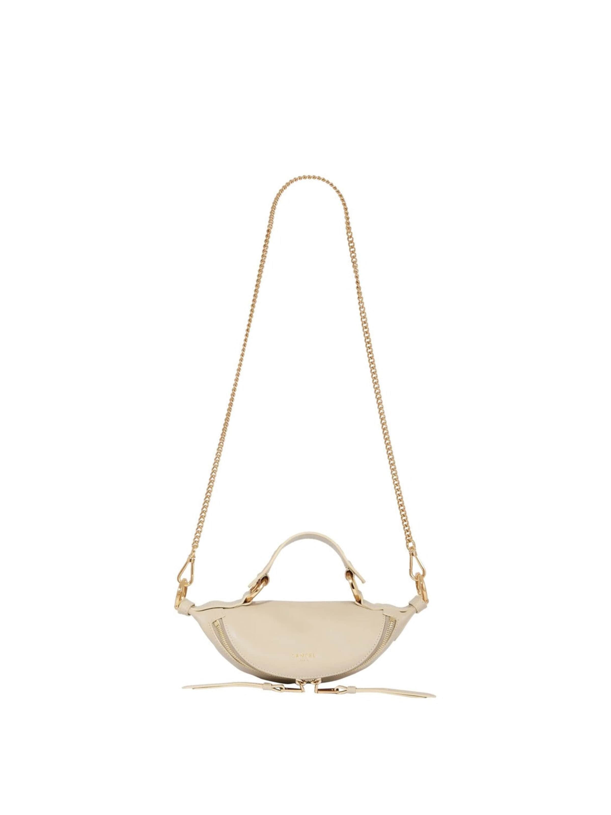 Lancel Handbag 'Lancel S Origami Dune Femme' in Beige: front
