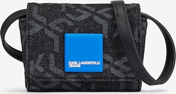 KARL LAGERFELD JEANS Чанта с презрамки в черно: отпред