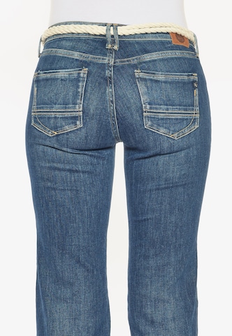 Le Temps Des Cerises Regular Jeans in Blauw