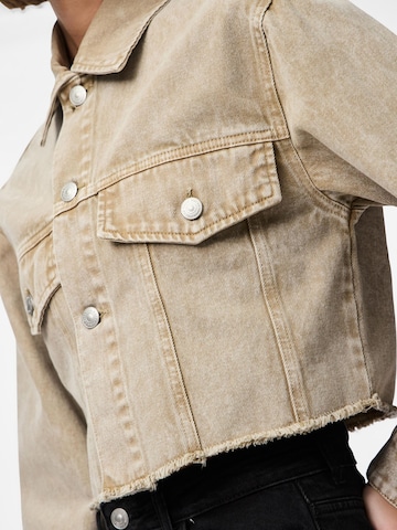 Veste mi-saison 'PCFay' PIECES en beige