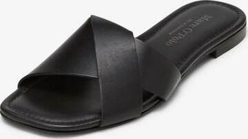 Marc O'Polo Mules in Black: front