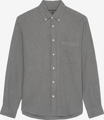 Coupe regular Chemise Marc O'Polo en gris : devant