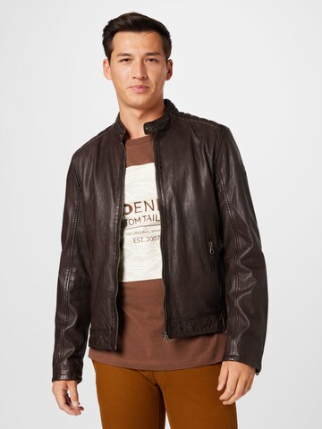 Veste mi-saison 'Brody' Gipsy en marron : devant