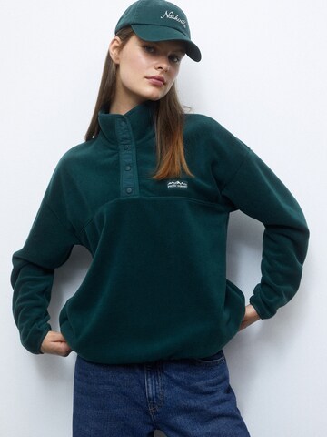 Pull&Bear Sweater in Green