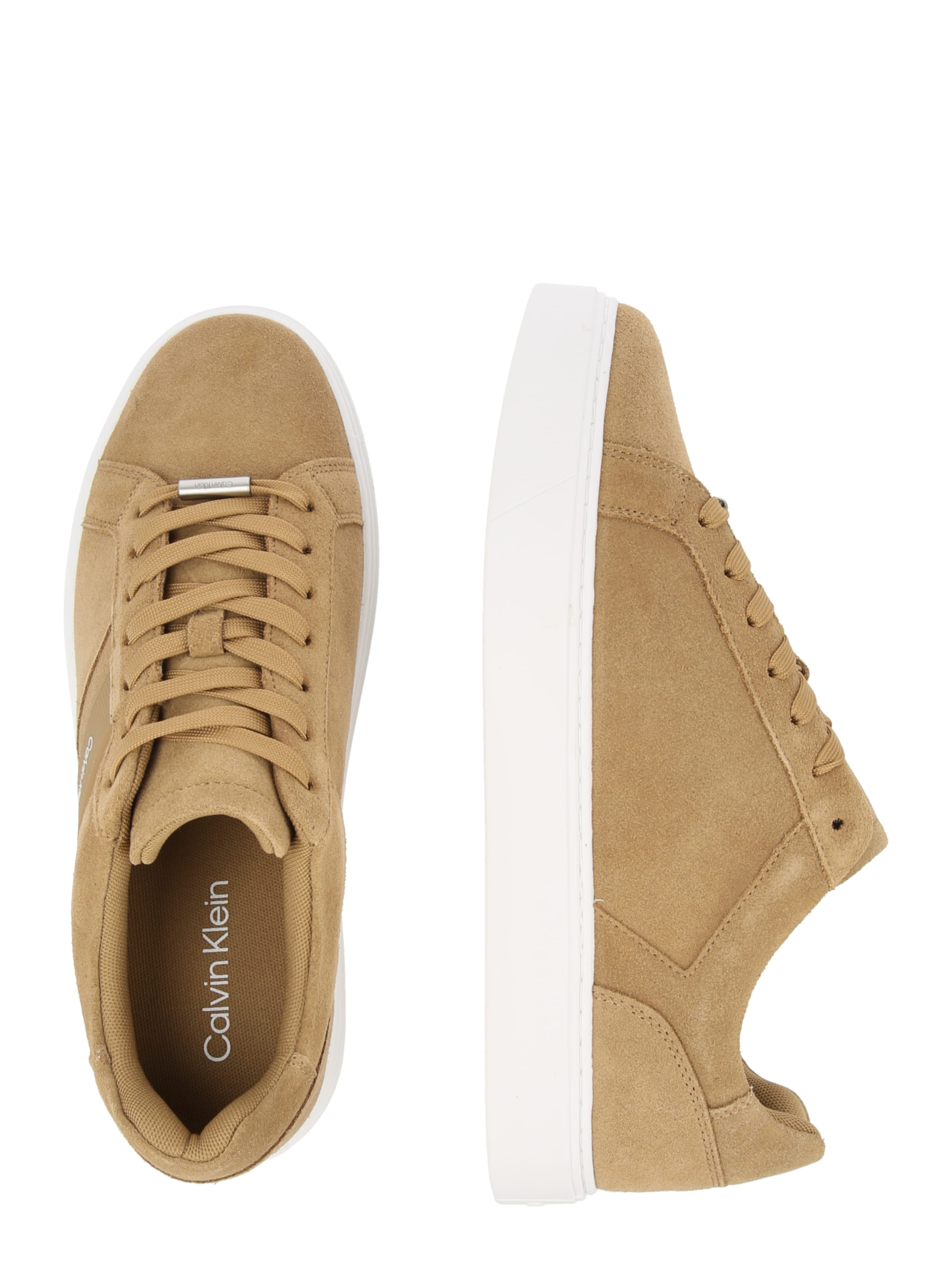 Baskets basses 'CLASSIC' Calvin Klein en beige
