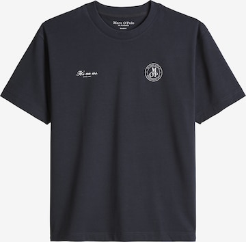 T-Shirt Marc O'Polo en bleu : devant