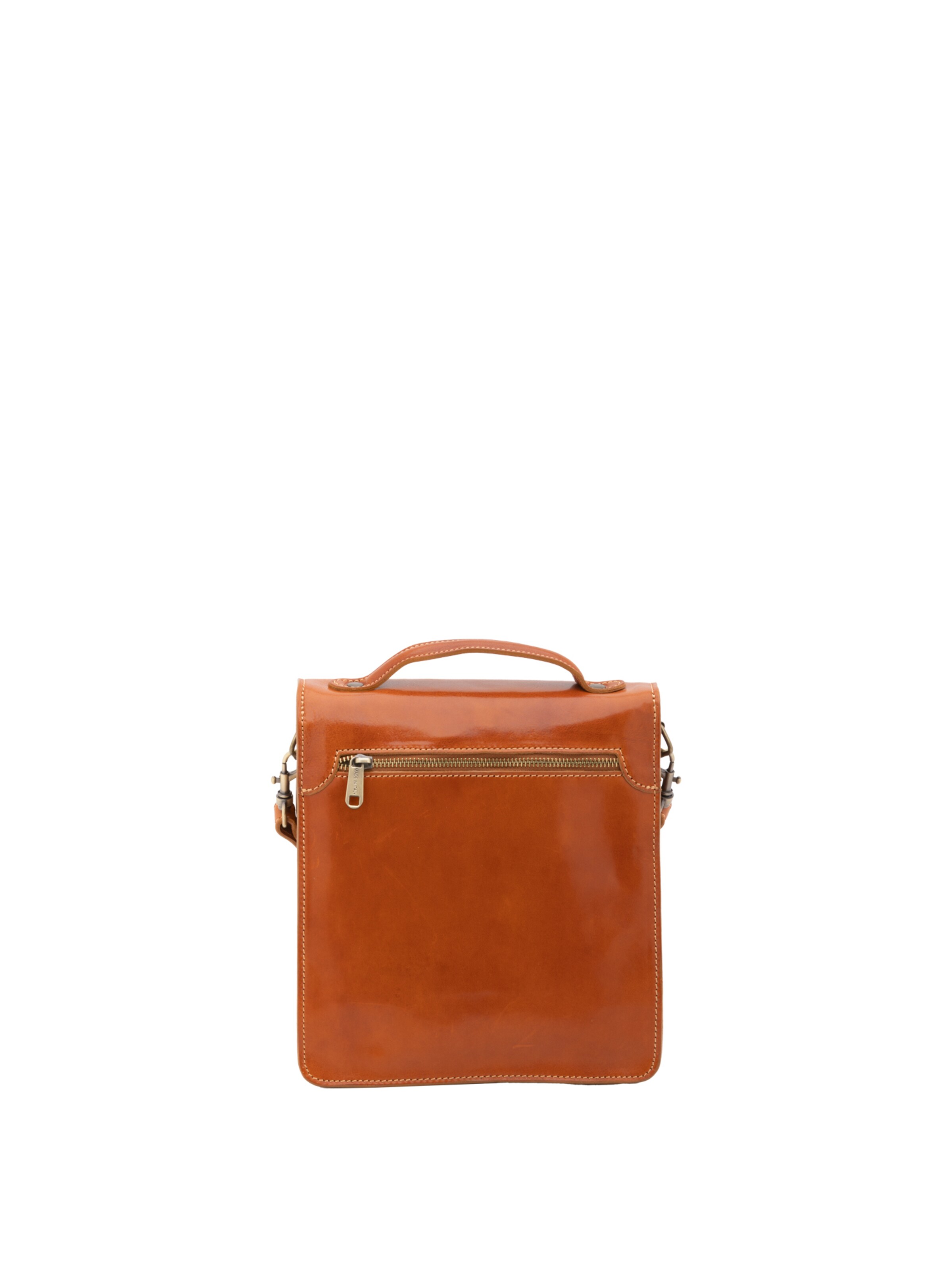 Borsa a tracolla 'Borsa a Tracolla Uomo Vera Pelle Vacchetta - Made in Italy' di I Fratelli in beige