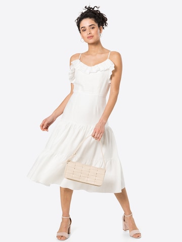 KAN فستان صيفي 'JASMINE' بلون أبيض