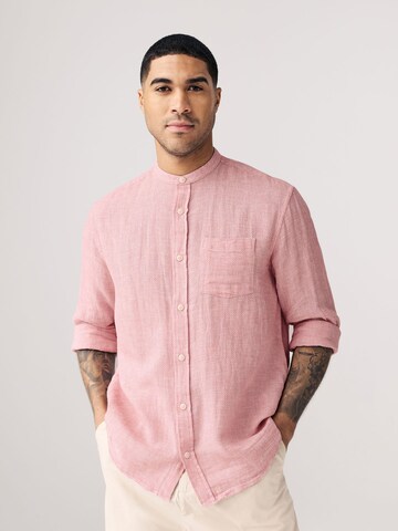 Coupe regular Chemise Next en rose : devant