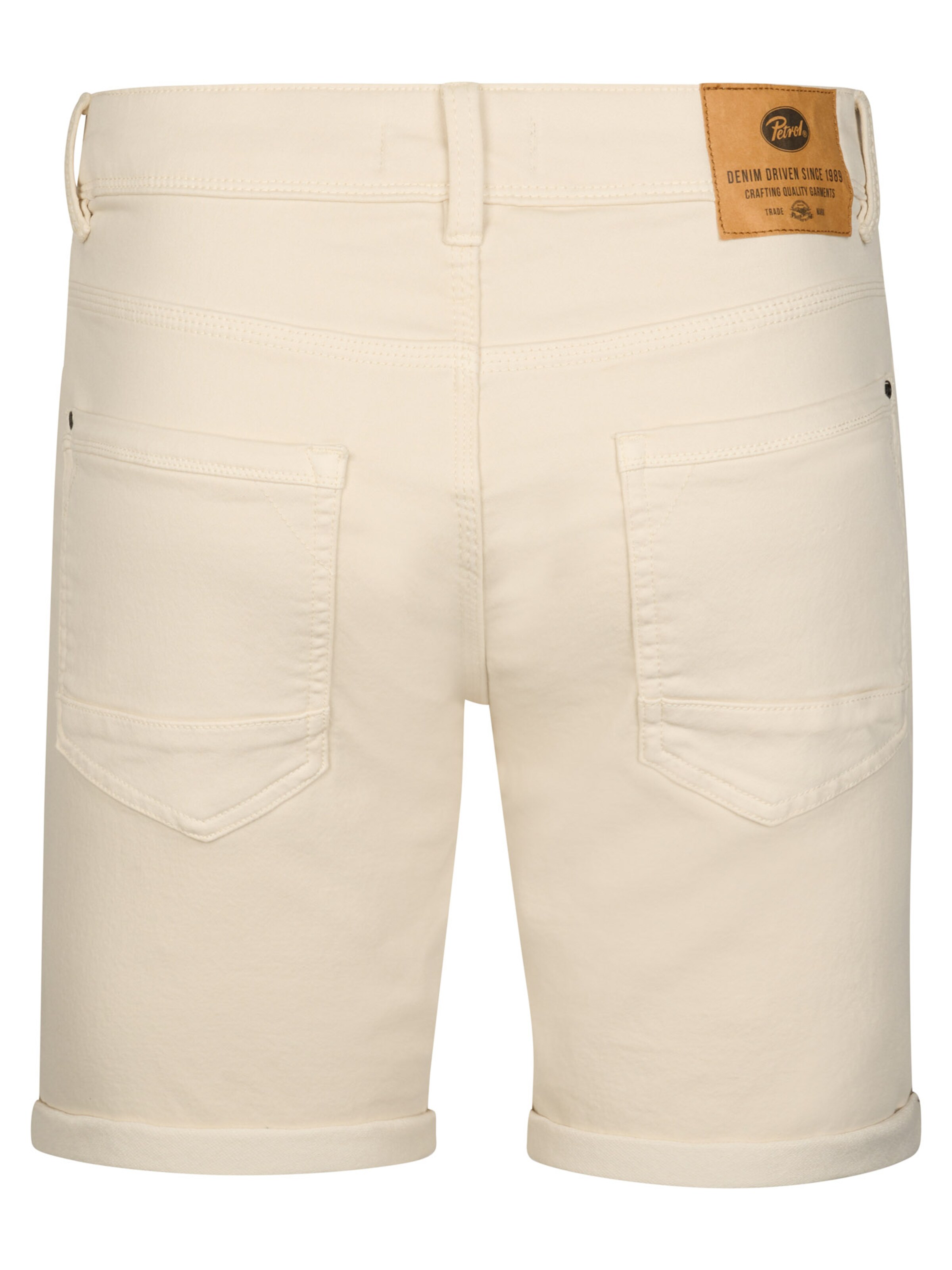 Coupe slim Jean 'Jackson' Petrol Industries en beige