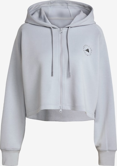 ADIDAS BY STELLA MCCARTNEY Sudadera con cremallera deportiva en gris / negro, Vista del producto
