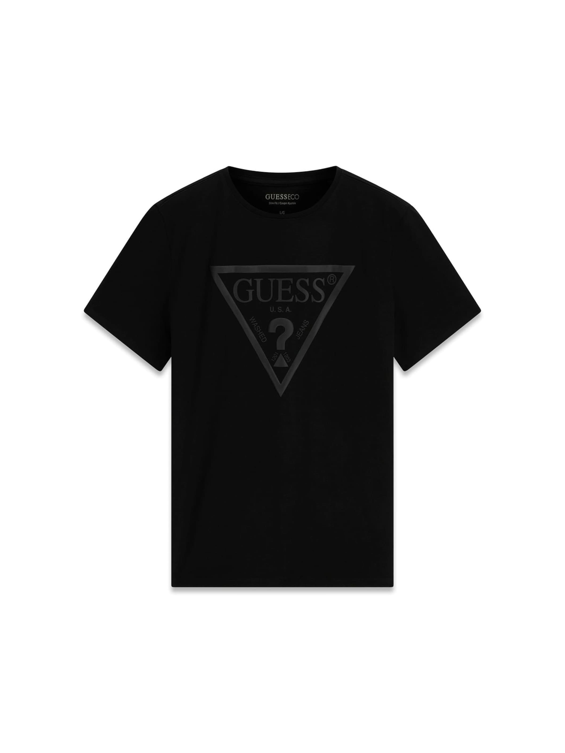 GUESS Shirt in Schwarz: Vorderseite