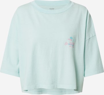 T-shirt Cotton On en bleu : devant