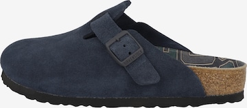 BIRKENSTOCK Clogs ' Boston ' in Blauw: voorkant