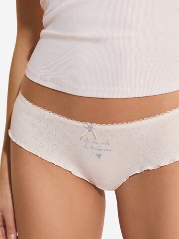 ETAM Panty 'OUI' in Weiß