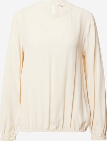 s.Oliver Bluse in Beige: predná strana